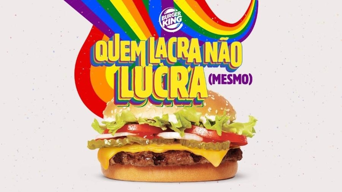 Comercial da Burguer King foi a causa para os ataques de Sikera Jr. (Créditos: Site da Burguer King).