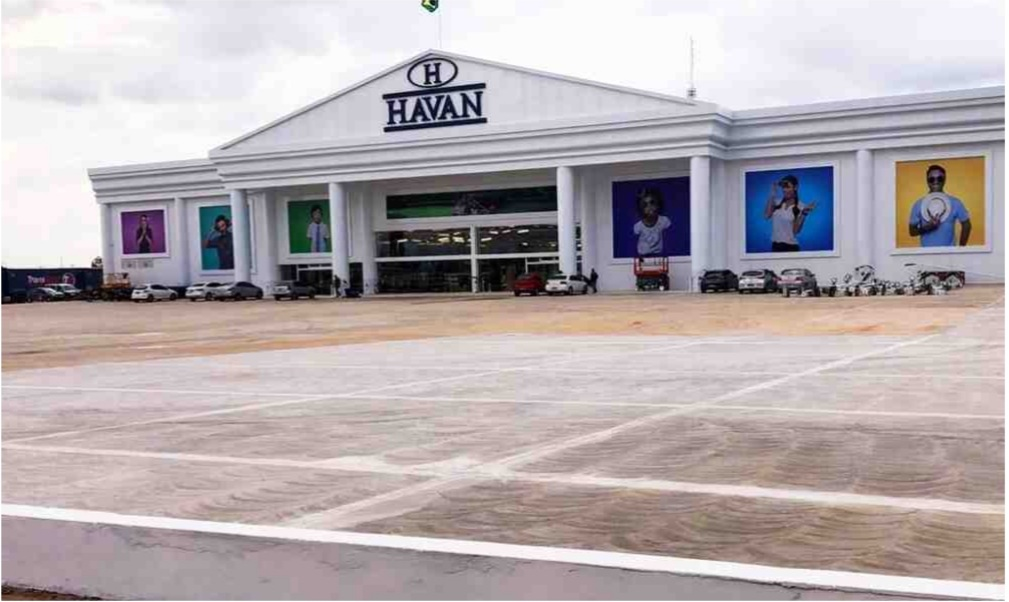 Fachada da nova loja Havan em Porto Velho/RO (Crédito: Portal Havan, assessoria de imprensa.)