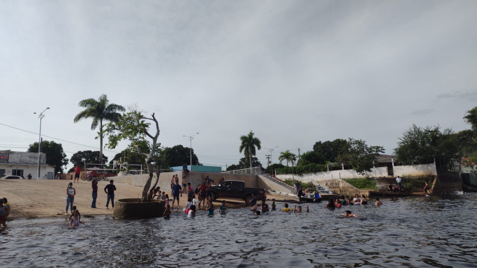 Imagem de Pimenteiras do Oeste registrada na tarde deste domingo (16)
