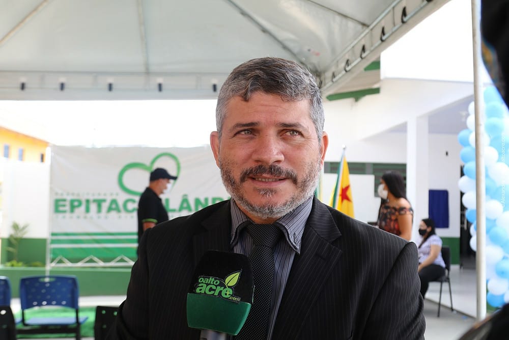 Sérgio Lopes, prefeito de Epitaciolândia (AC) destaque nacional.